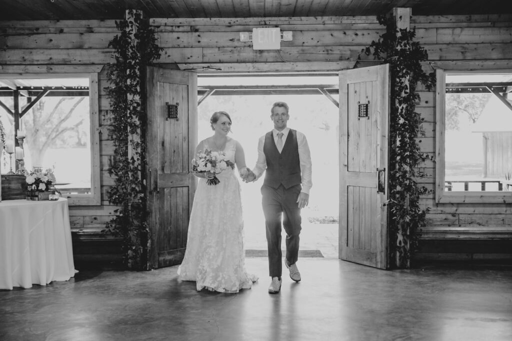 Rustic Cabernet and Grey Harry Potter Wedding at Cross Creek Ranch